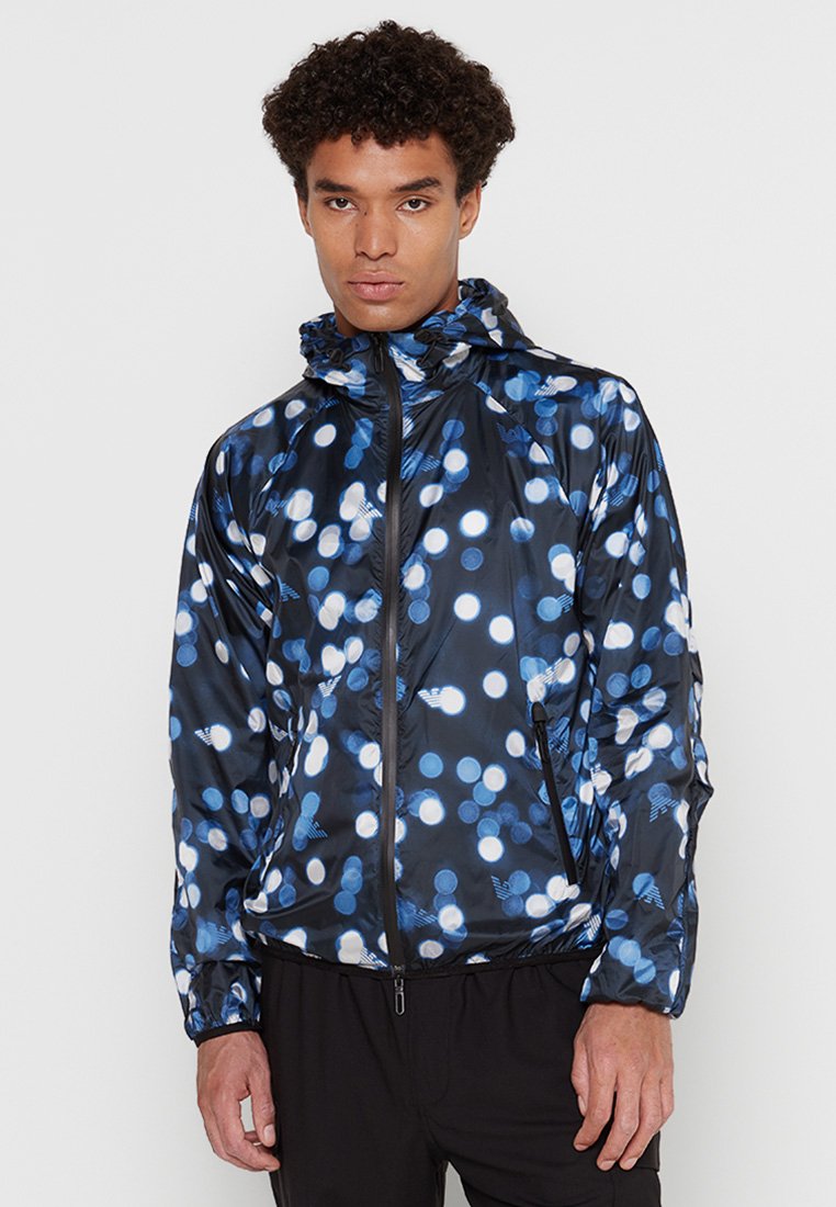 Emporio Armani Lichte jas blauw