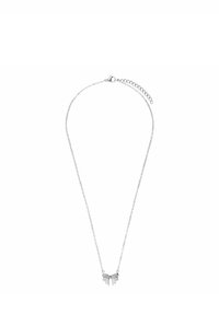 Zilveren vlinder hanger ketting met een fijne schakel. Heeft een gepolijste afwerking en een sluiting met een verstelbare lengte voor een goede pasvorm.