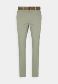 TOM TAILOR DENIM - Chino - greyish shadow olive Immagine in miniatura 1