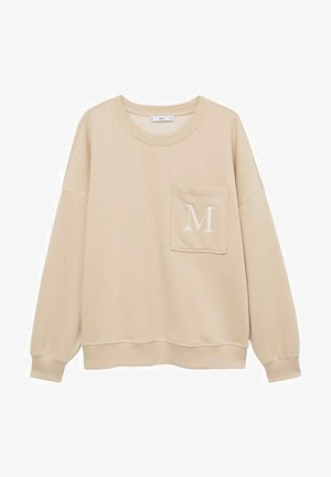 Mango Sweatshirt - beige