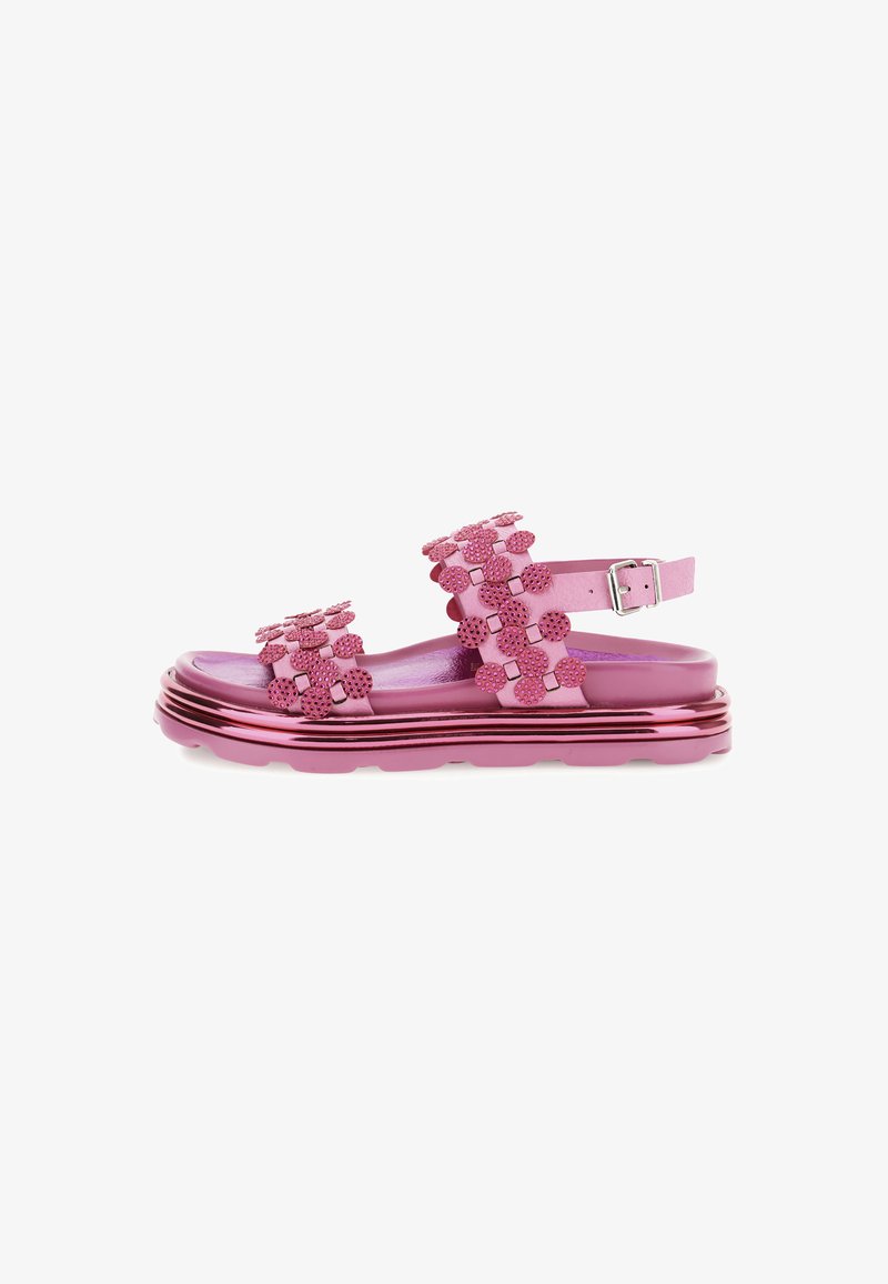 CAFèNOIR Korkeakorkoiset sandaalit - fuchsia