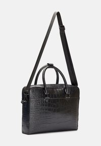 Zign LEATHER UNISEX - Dataveske - black