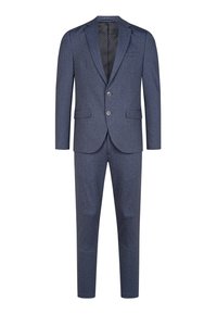 Non selezionato, blue herringbone