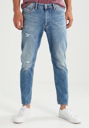 Jeans Tapered Fit - destroyed denim