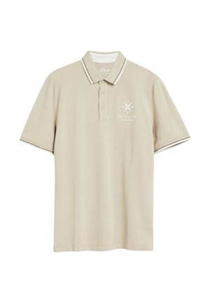 s.Oliver POLO-SHIRT - Poloshirt - beige