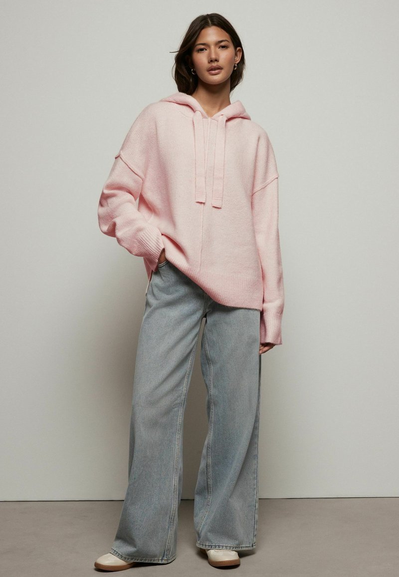 Next RELAXED FIT OVERSIZED - Luvtröja - pink blush