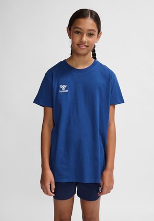 Hummel T-shirt basic - true blue