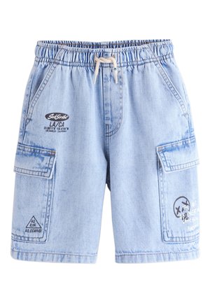 Next, REGULAR FIT - Short en jean - bleach denim