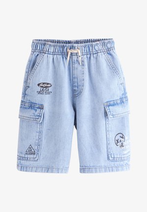 Next, REGULAR FIT - Jeansshort - bleach denim