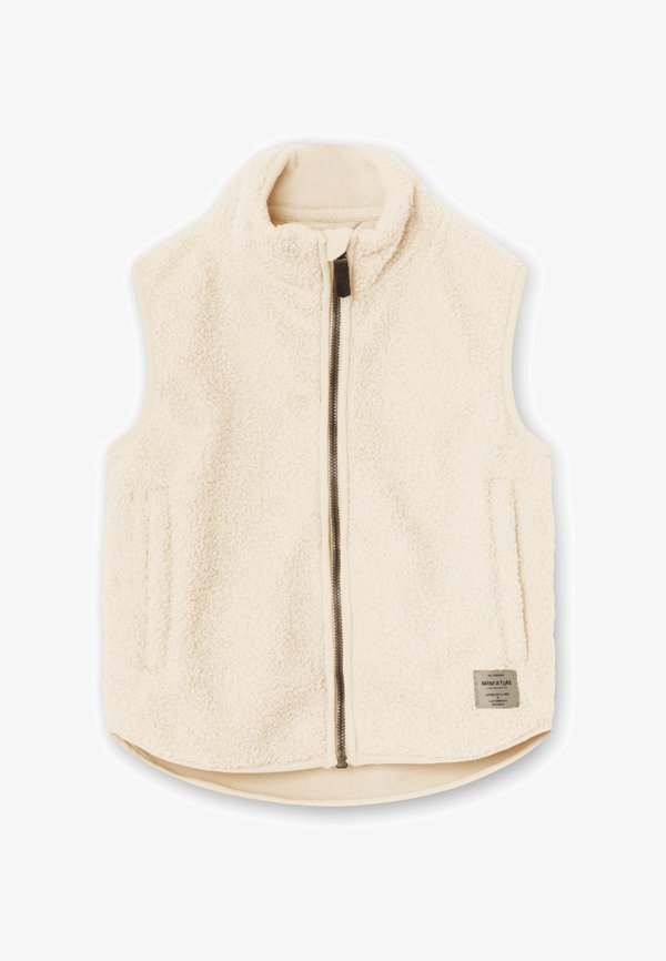 MATBATTAL UNISEX - Waistcoat - angora cream