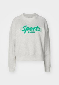 ONLDIANA SPORTY O NECK BOX - Sweatshirt - light grey melange