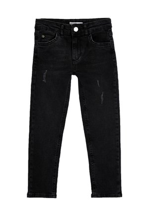 WRAPS THE LEGS SLIM - Jeans slim fit - black