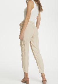 Saint Tropez Tygbyxor - beige