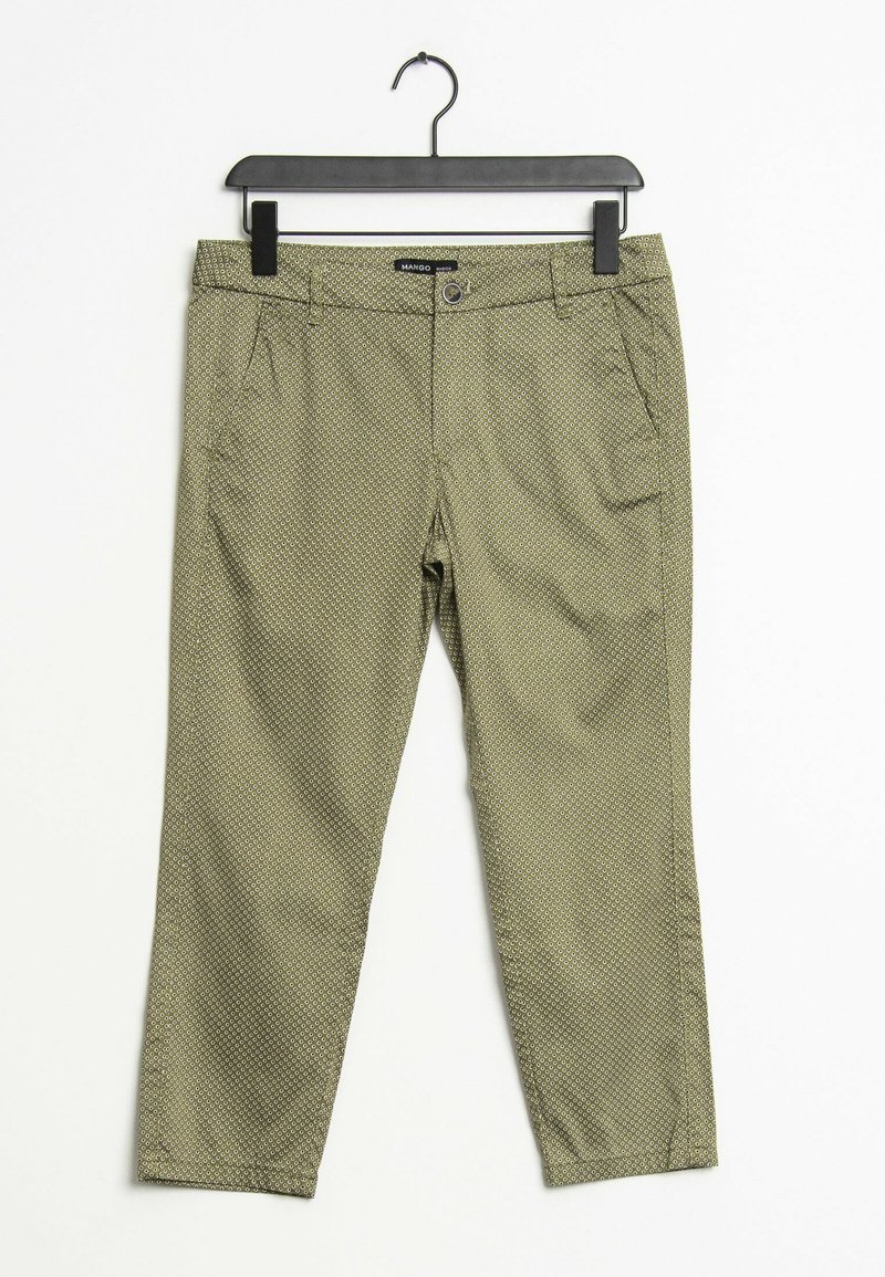 Mango Pantalon classique - green