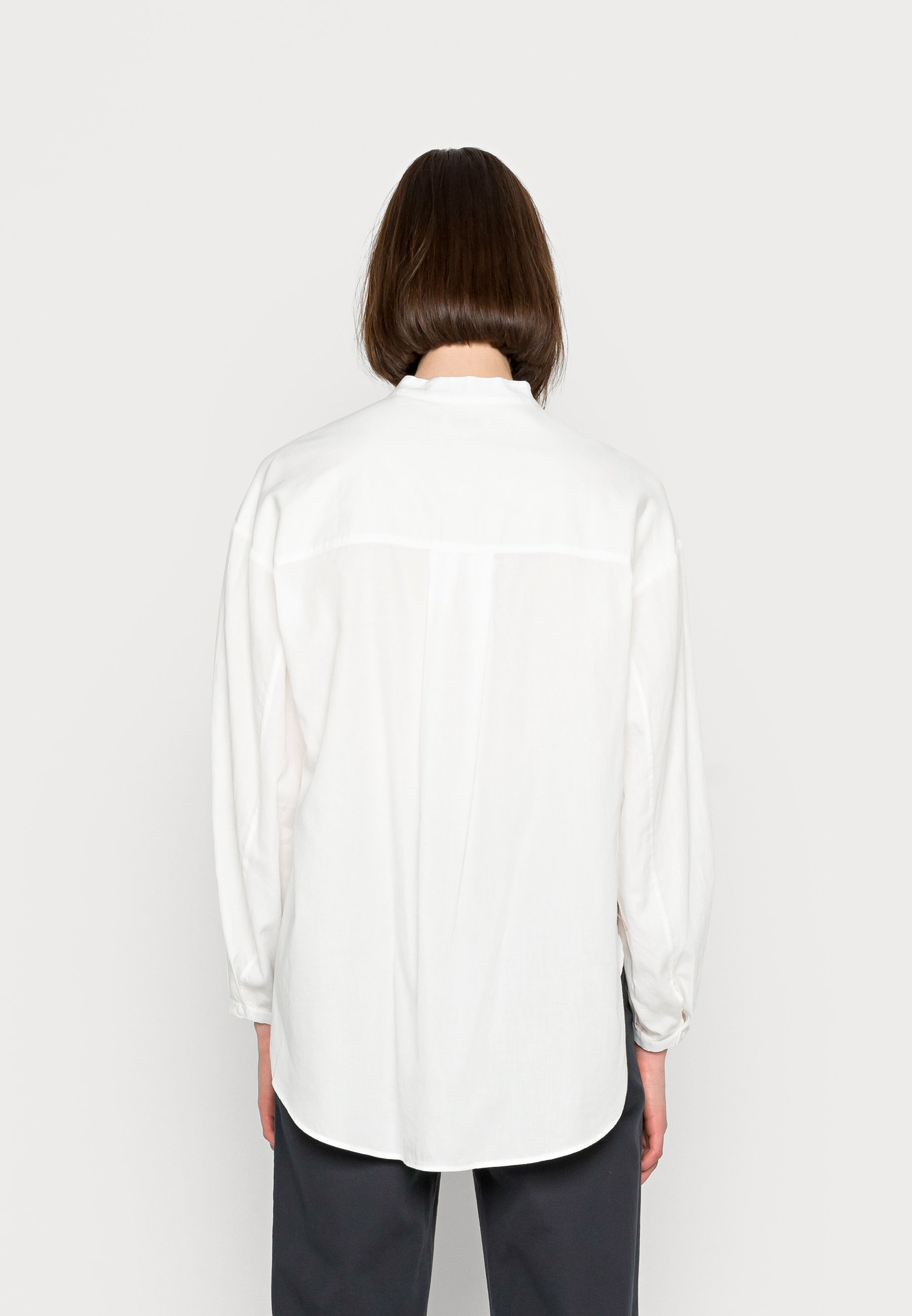 Marc O'Polo BLOUSE LONG SLEEVE STAND UP 