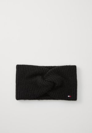 FLAG FLUFFY HEADBAND - Fülmelegítők - black