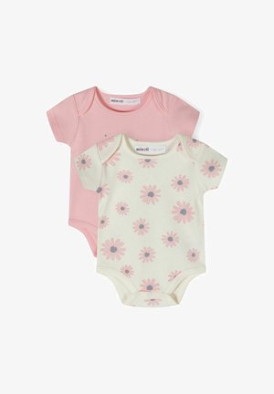 2 PACK SHORT SLEEVE - Glaustinukė - off white light pink