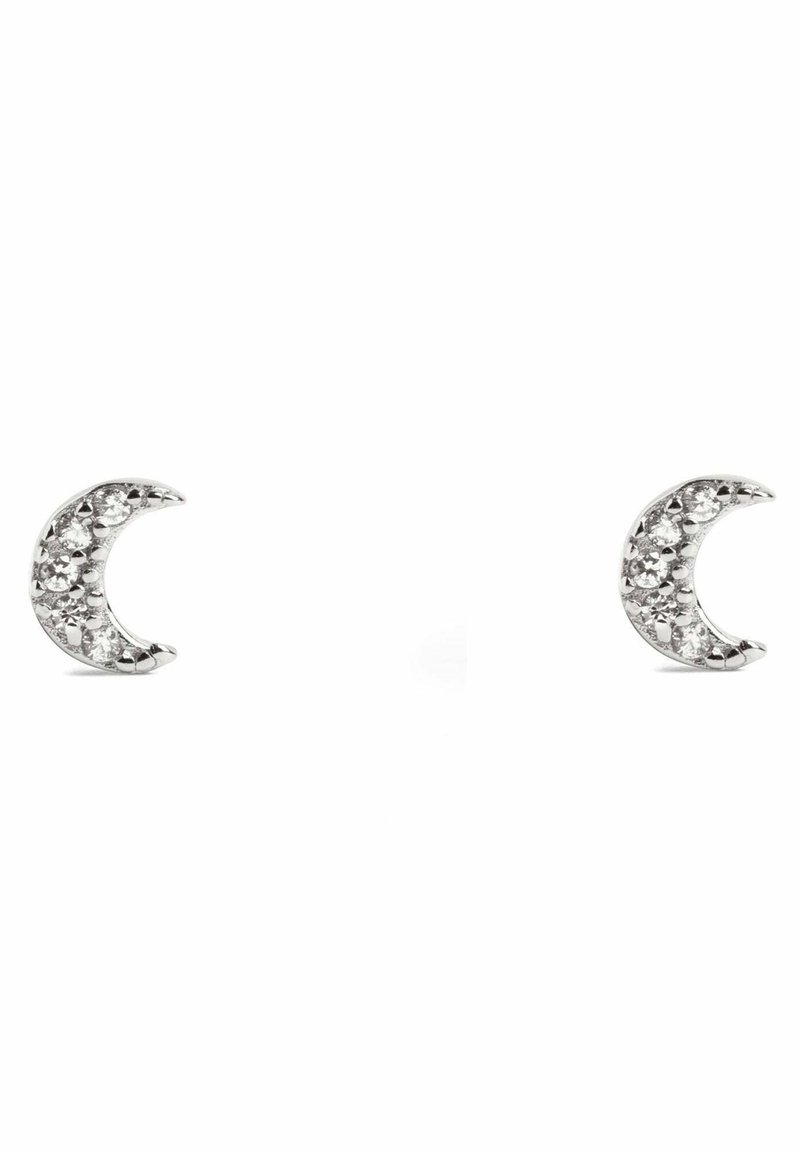 Singularu KIDS MOON SPARK - Orecchini - color plata con circonitas