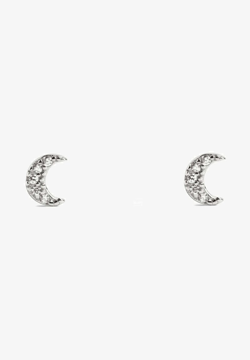 Singularu KIDS MOON SPARK - Orecchini - color plata con circonitas