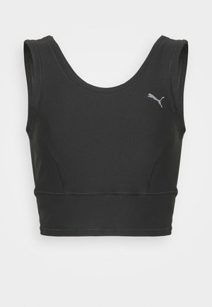 STUDIO YOGINI LUXE CROP TANK - Top - black