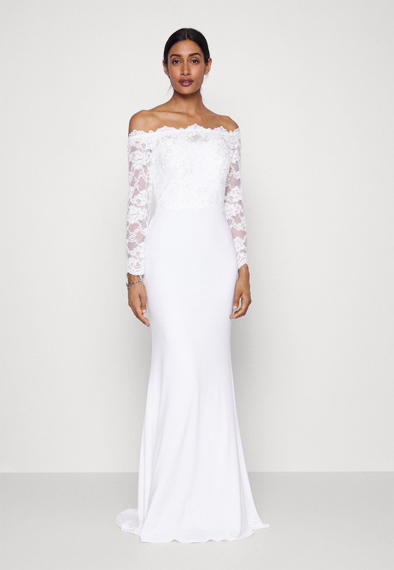 Mascara Vestido de fiesta ivory/crema Zalando.es