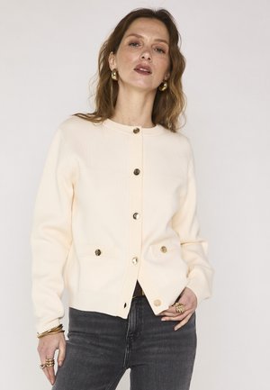 MAILLES PETERSON - Cardigan - ecru