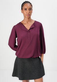 TOM TAILOR DENIM SKATER SKIRT - Trapecinis sijonas - shale grey