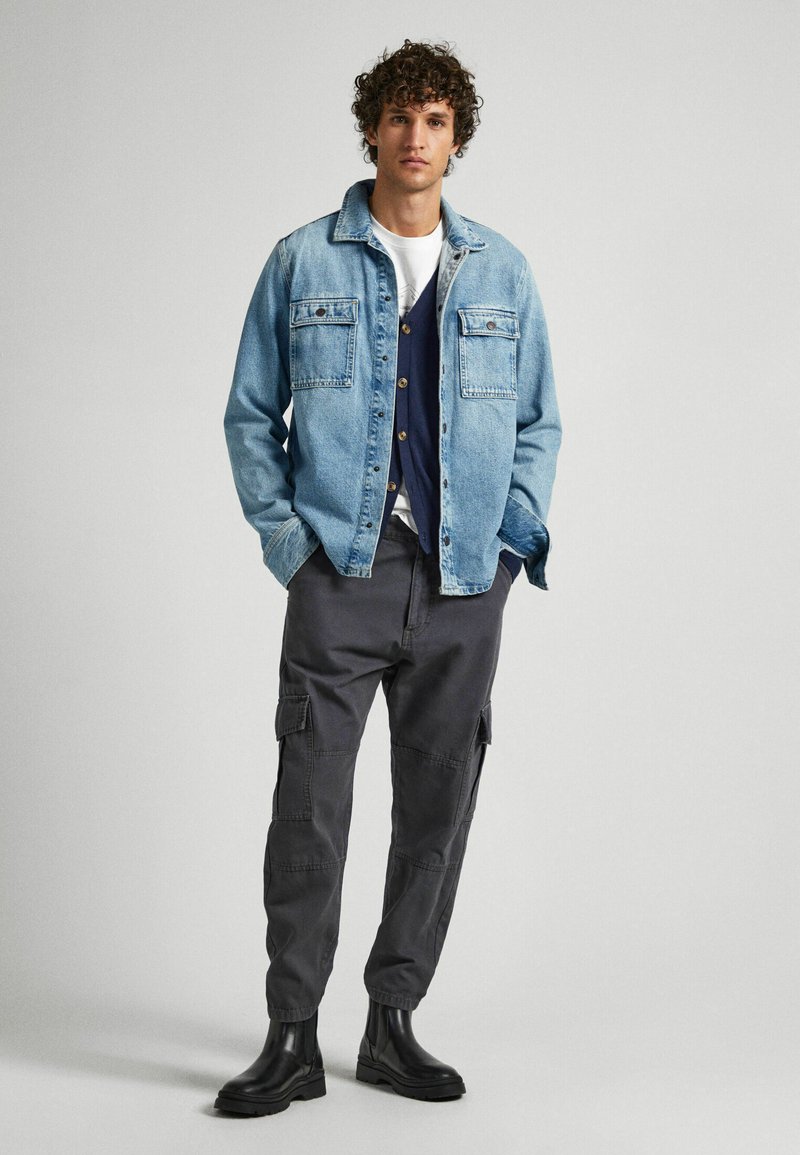 Pepe Jeans Cargobroek donkergrijs Pepe Jeans Cargobroek donkergrijs