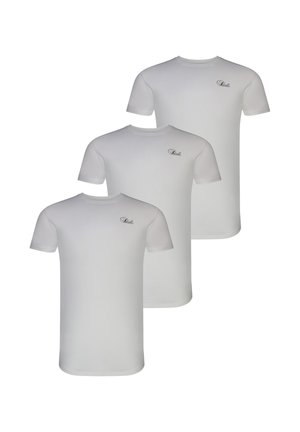 PACK OF 3 MUSCLE FIT - T-shirts - white