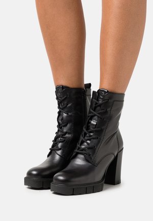Tamaris High heeled ankle boots - black
