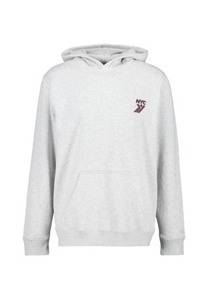 Hoodie - light grey melange