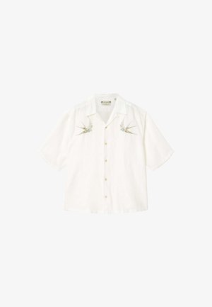 AllSaints, AVIA SS SHIRT - Skjorter - ecru