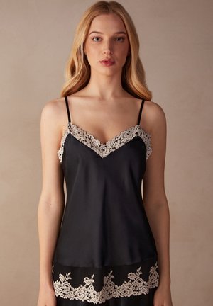 PRETTY FLOWERS - Reggiseno a triangolo - black ivory