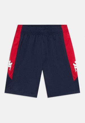 Kappa LUVIO UNISEX - Športne kratke hlače - blue marine/red