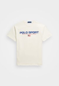 CLASSIC FIT POLO SPORT JERSEY T-SHIRT UNISEX - T-Shirt print - clubhouse cream