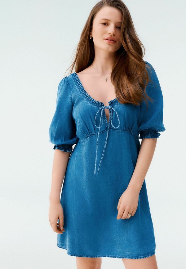 REGULAR FIT - LIGHTWEIGHT MINI SUMMER - Jeanskleid