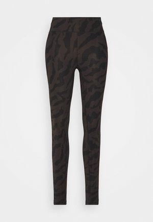 ICONIC 7/8 - Tights - escape licorice