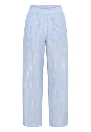 Saint Tropez SIGRIDSZ  - Stoffhose - soft chambray shimmer stripe