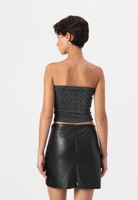 JJXX JXSIGGA GLITTER BANDEAU - Topper - silver