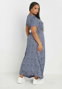 Yours Clothing Jerseyklänning - blue