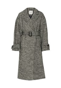 MABEL - Trenchcoat - black and white twill