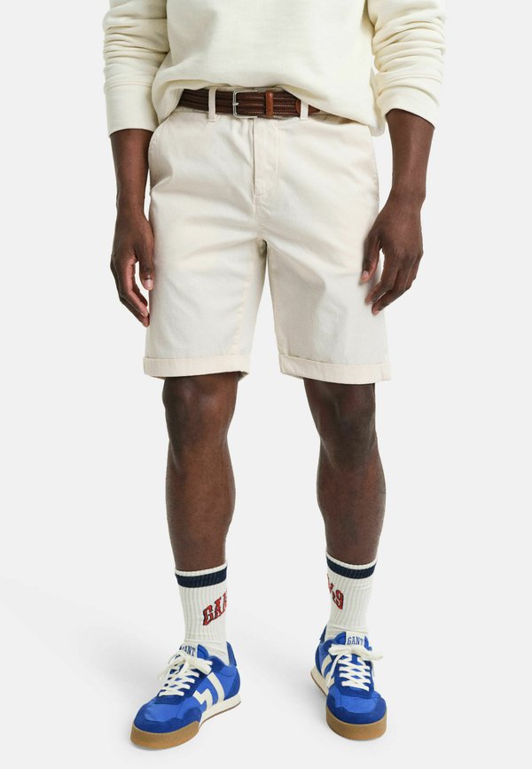 REGULAR FIT - Shorts - cream
