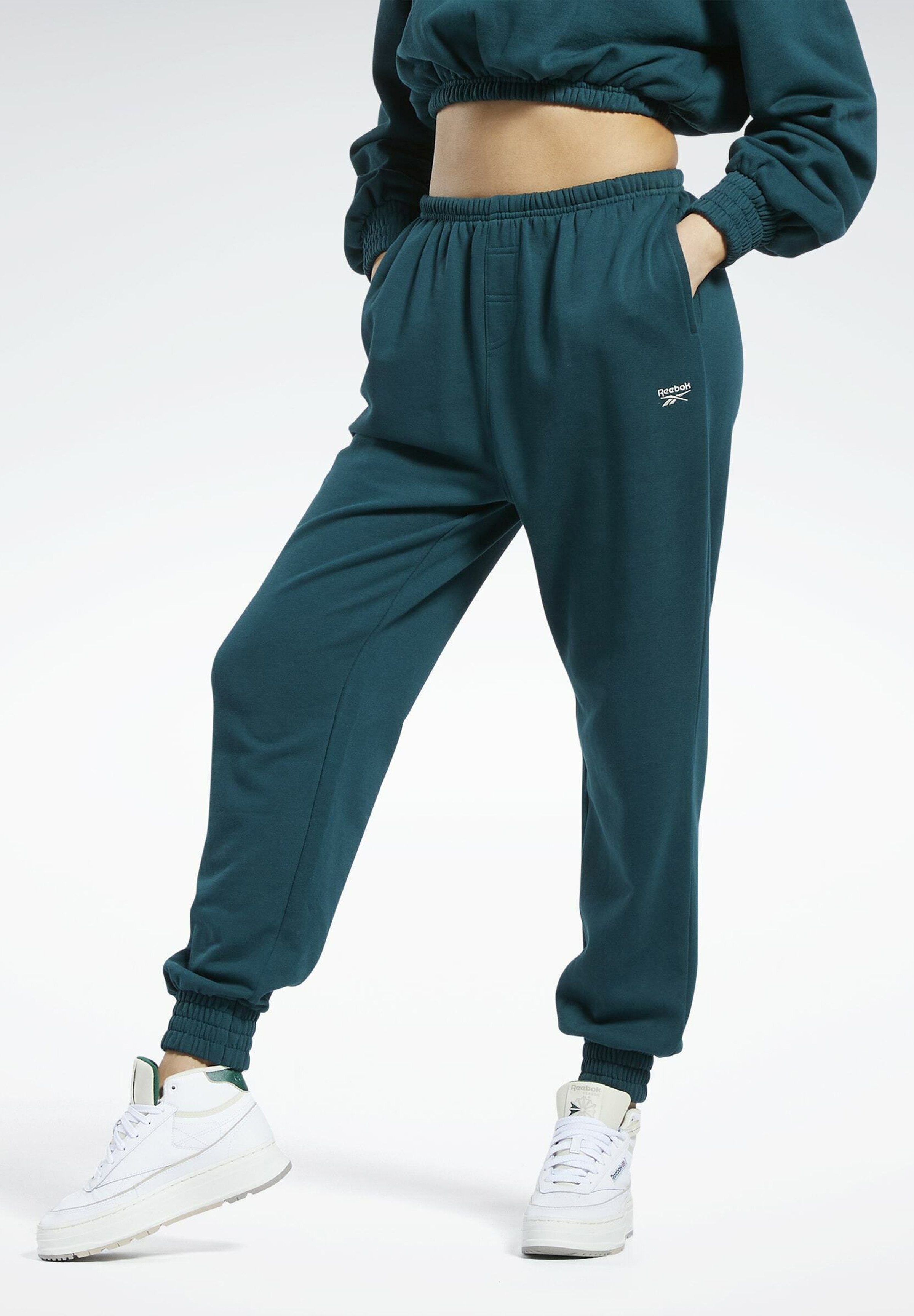 Reebok Classic CLASSICS FRENCH - Trainingsbroek - green/groen - Zalando.nl