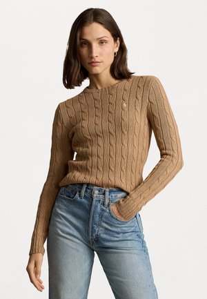 Jumper - collection camel melange