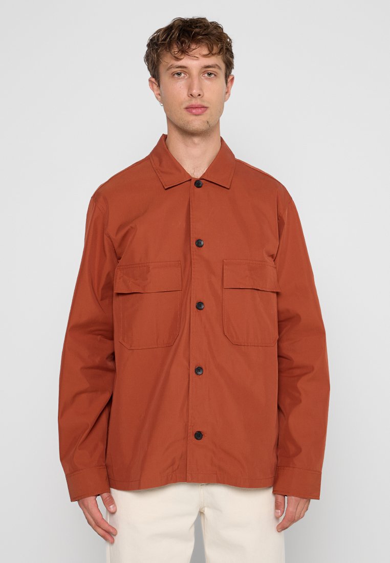 Calvin Klein Lichte jas bruin