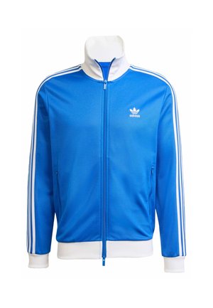 adidas Originals Mikina na zip - blue white