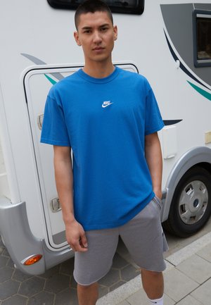 TEE - T-shirt basic - marina blue/light bone