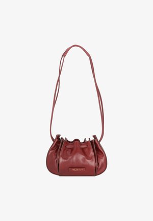 CAMILLA - Across body bag - chianti/gold