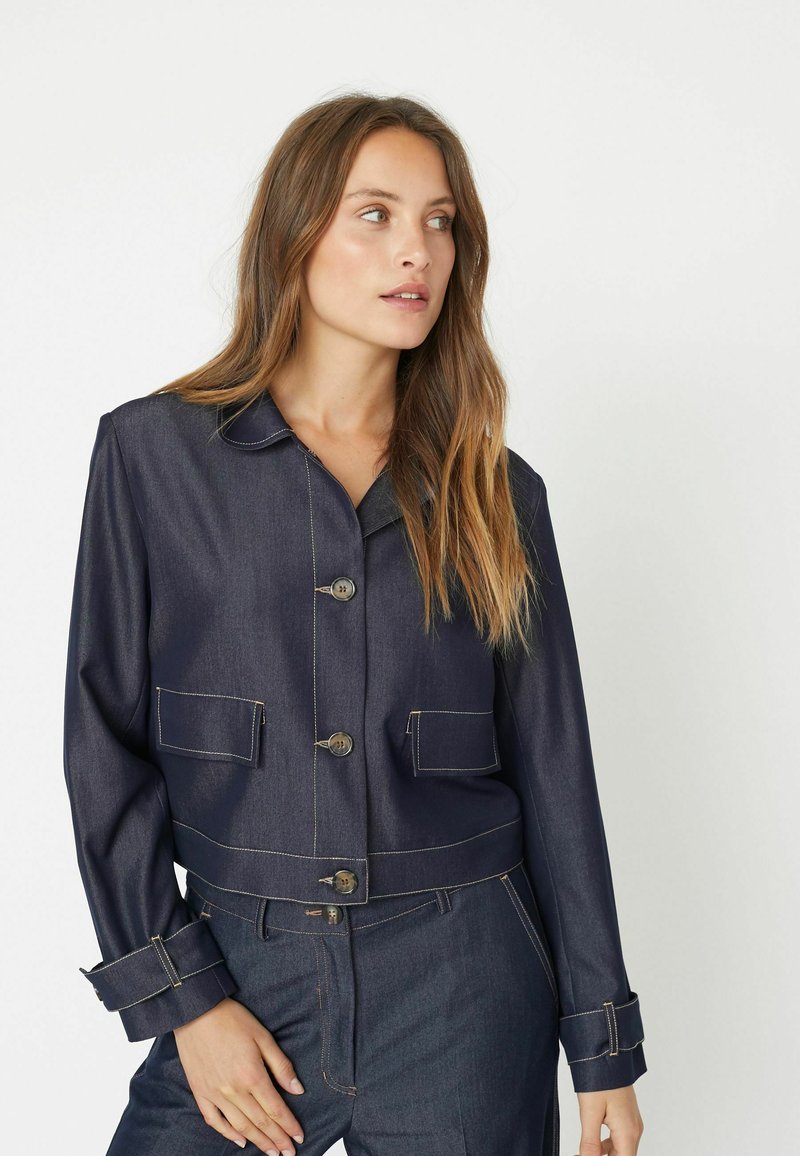 Co'couture Džínová bunda - dark denim