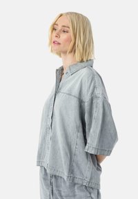 Elias Rumelis Button-down blouse - light grey